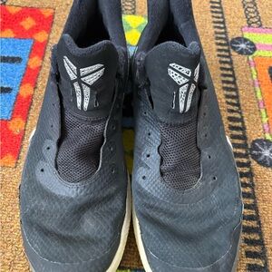 Nike Black Athletic Shoes with Streamlined Design
